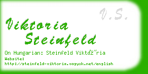 viktoria steinfeld business card